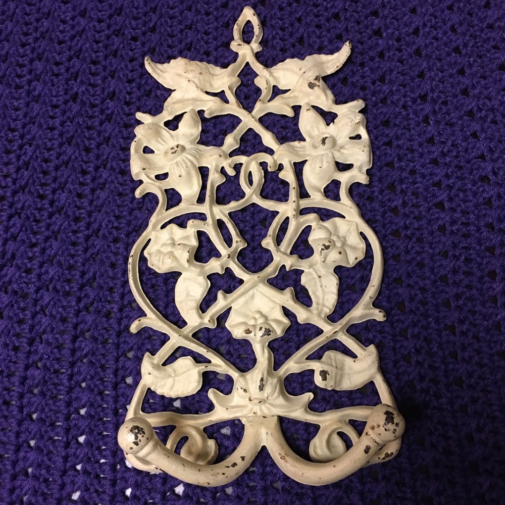 Painted Cast Iron Wall Hook